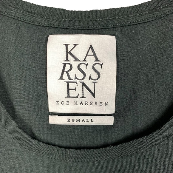 Revolve Tank‎ Top Zoe Karssen Le Plus Cool Black Tiger Tank Size XS Cotton Modal - Picture 4 of 11